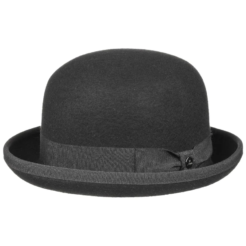 Affordable felt hat for stylish budget wear -Wool Felt Bowler Hat Uni by Lierys