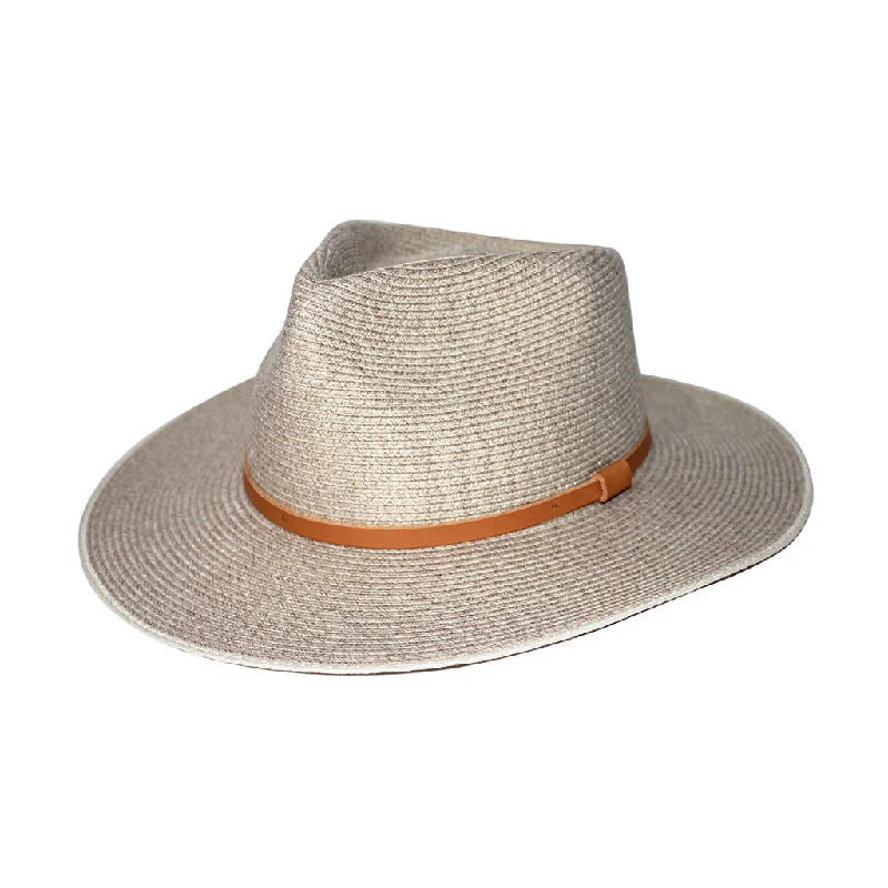 Elegant wool felt hat for special events -Dean Fedora Hat - Camel