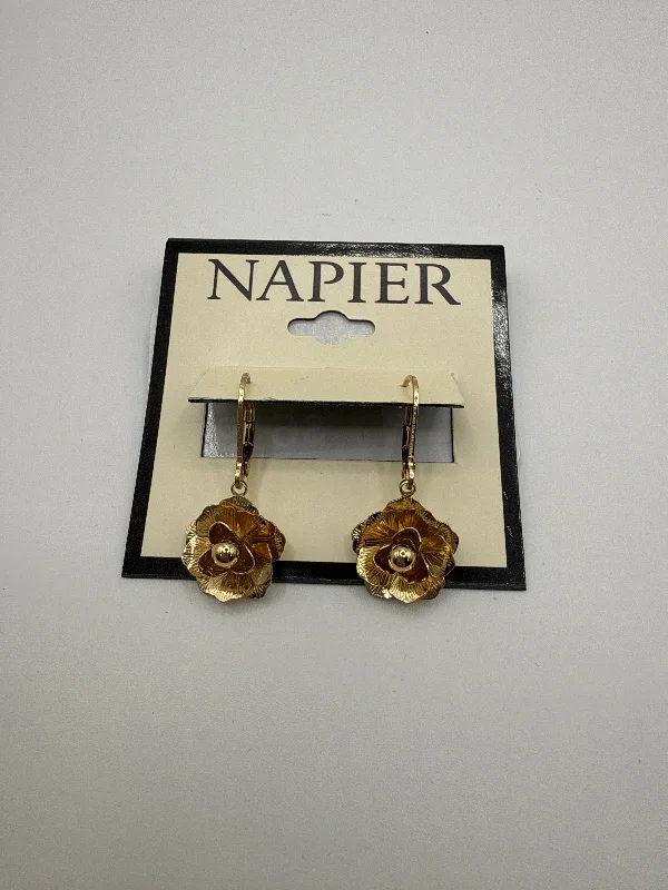 Drop Earrings for Wellness Routine -Earrings Dangle/drop By Napier