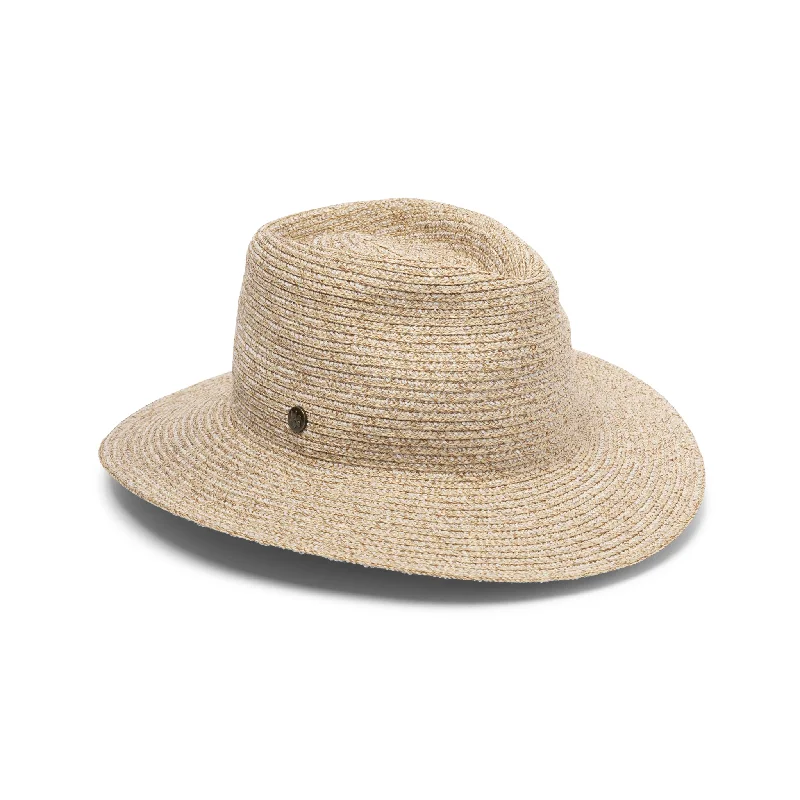 Lightweight wool felt hat for summer wear -Aquhatic Fedora Hat - Beige