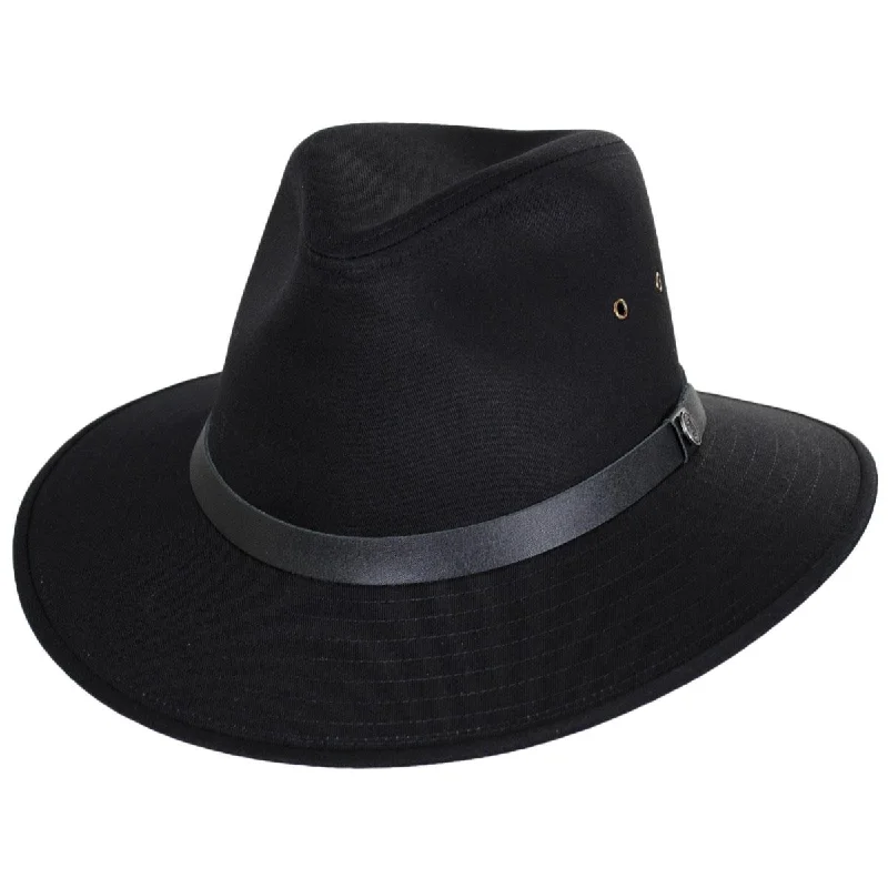 Rugged wool felt hat for tough weather -Wholesale Cotton Safari Fedora Hat B2B Pre-Pack