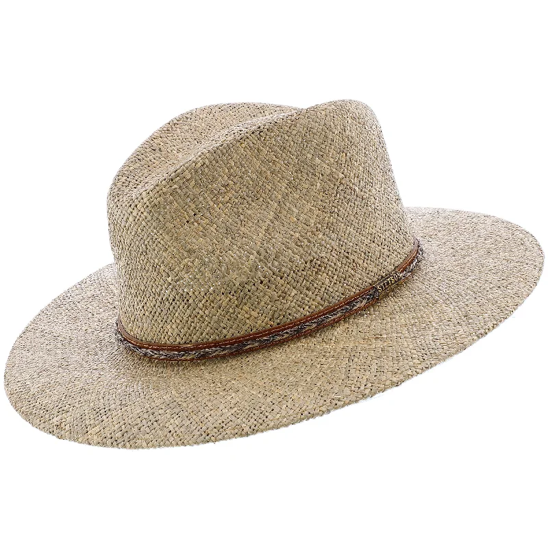 Handcrafted wool felt hat for unique beauty -Dunraven - Stetson Seagrass Straw Fedora Hat - OSDNRV