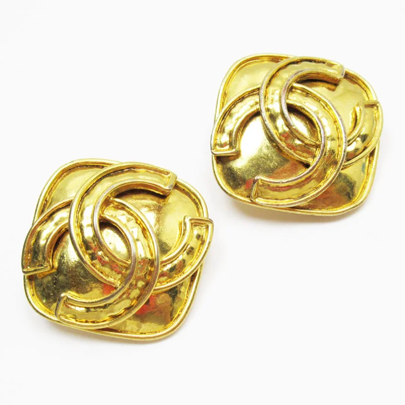 Drop Earrings for Wellness Routine -Chanel  Metal Clip Earrings (Pre-Owned)