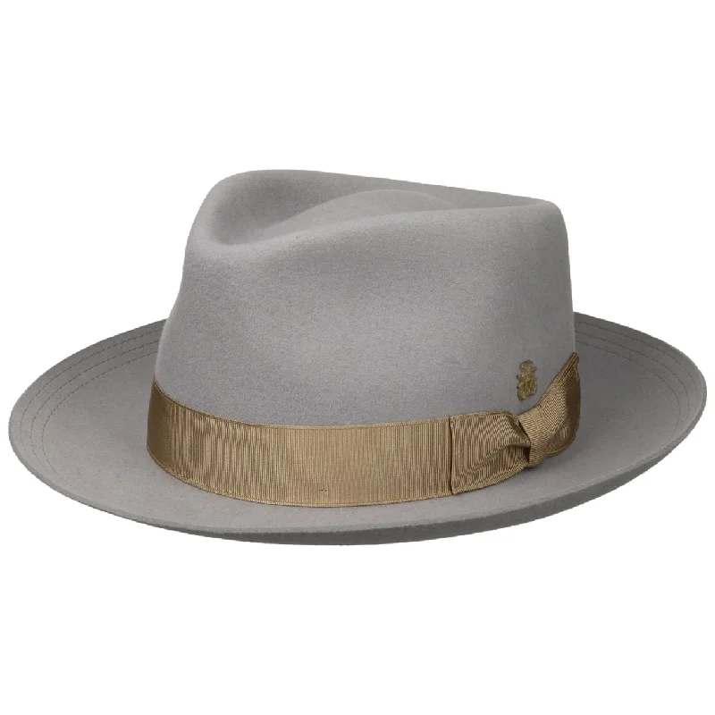 Affordable felt hat for budget-friendly accessorizing -Levi Fur Felt Hat Zechbauer by Mayser