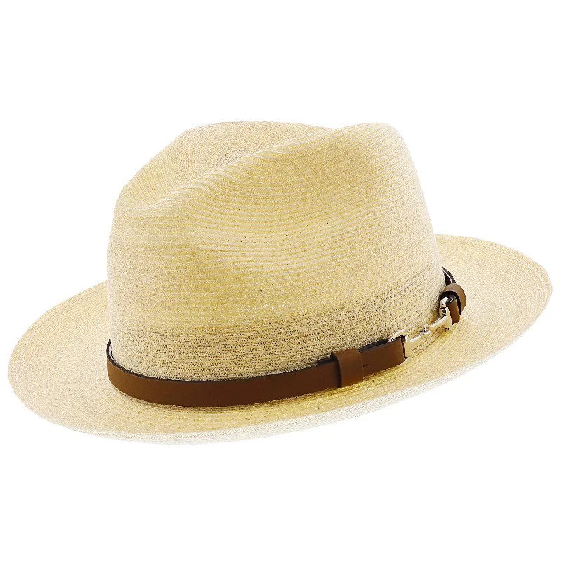 Affordable wool felt hat for simple elegance -Alimeter - Stetson Hemp Straw Fedora Hat