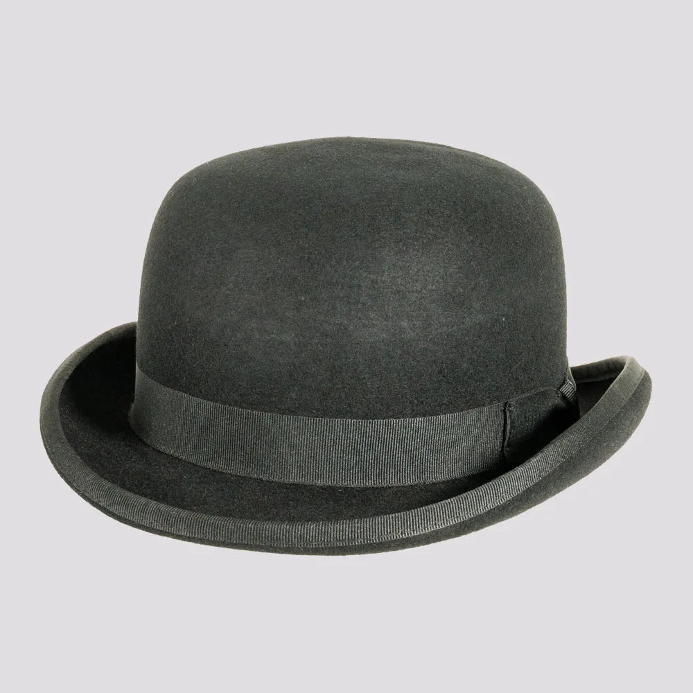 Designer wool felt hat for upscale appeal -Hardy | Mens Wool Felt Bowler Hat