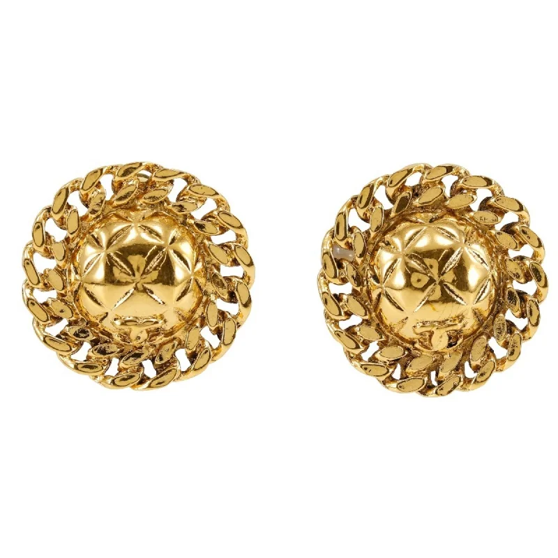 Drop Earrings for School Uniform -Chanel  Clip Earrings (Pre-Owned)