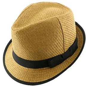 Designer felt hat with bold color options -Ego - DPC LS172 Toyo Straw Fedora Hat