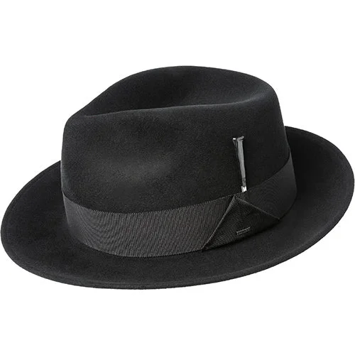 Waterproof felt hat for rainy season protection -Bailey Ellett Wool Fedora Hat