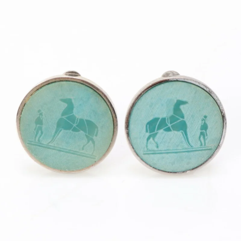 Leverback Drop Earrings for Comfort -Hermes  Clip Earrings (Pre-Owned)