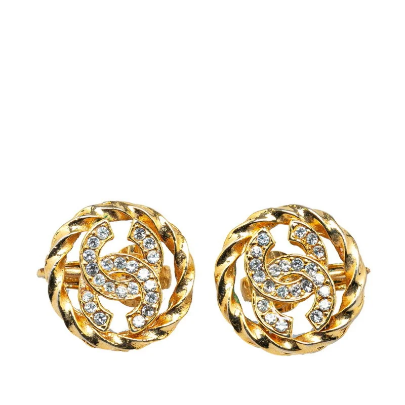 Drop Earrings for Christmas Party -Chanel  Clip Earrings (Pre-Owned)