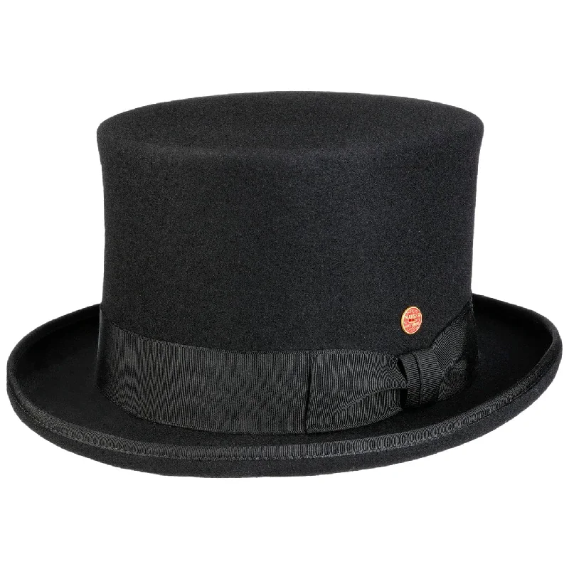 Trendy felt hat for modern urban outfits -Mirlino Top Hat by Mayser