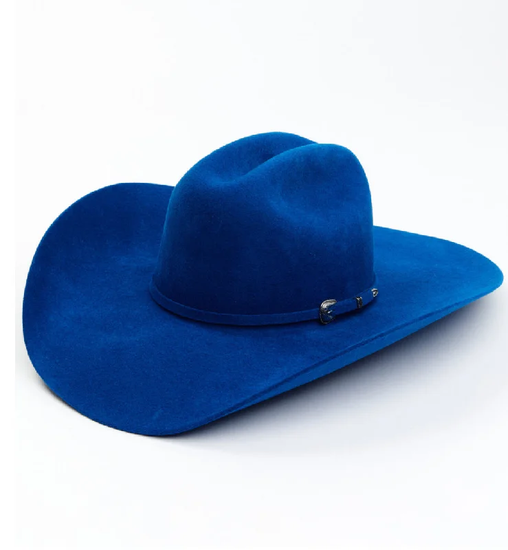 Casual felt hat with simple wool design -Serratelli - Royal Blue