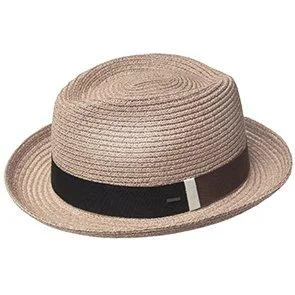 Soft felt hat for gentle head comfort -Bailey Ronit Straw Fedora Hat