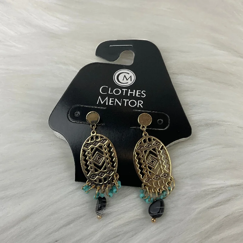 Detachable Drop Earrings with Charms -Earrings Dangle/drop By Clothes Mentor