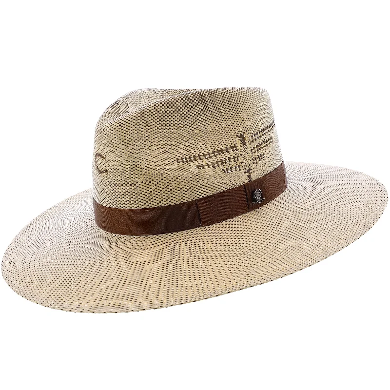 Casual felt hat with simple wool design -Mexico Shore - Charlie 1 Horse Straw Fedora Hat - CSMXSH