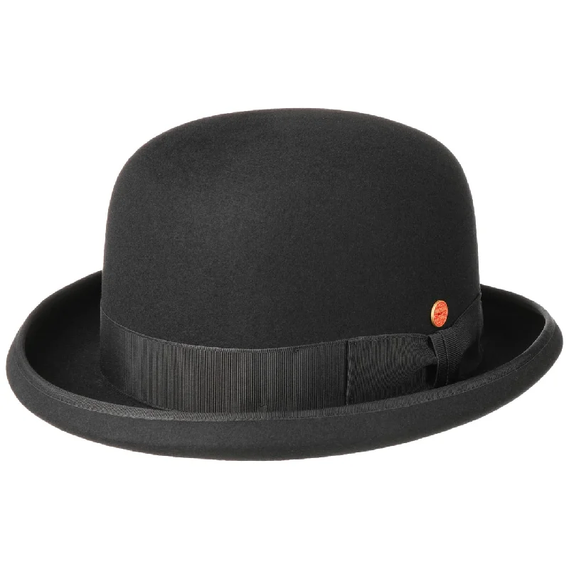 Waterproof felt hat for rainy season protection -Viril Bowler Hat by Mayser