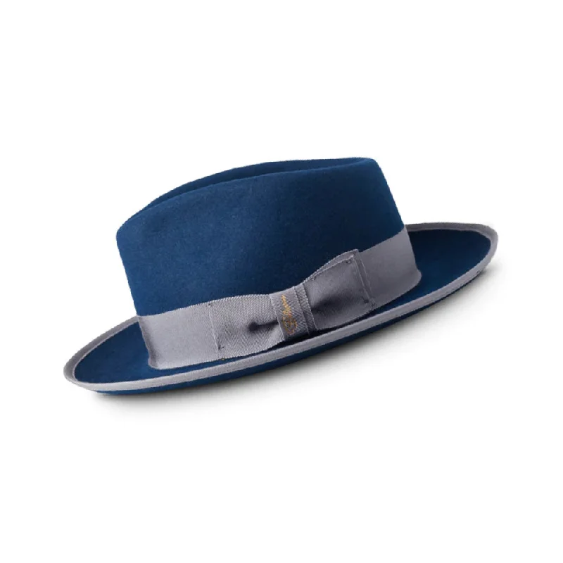 Rugged wool felt hat for harsh conditions -Classic Felt Fedora