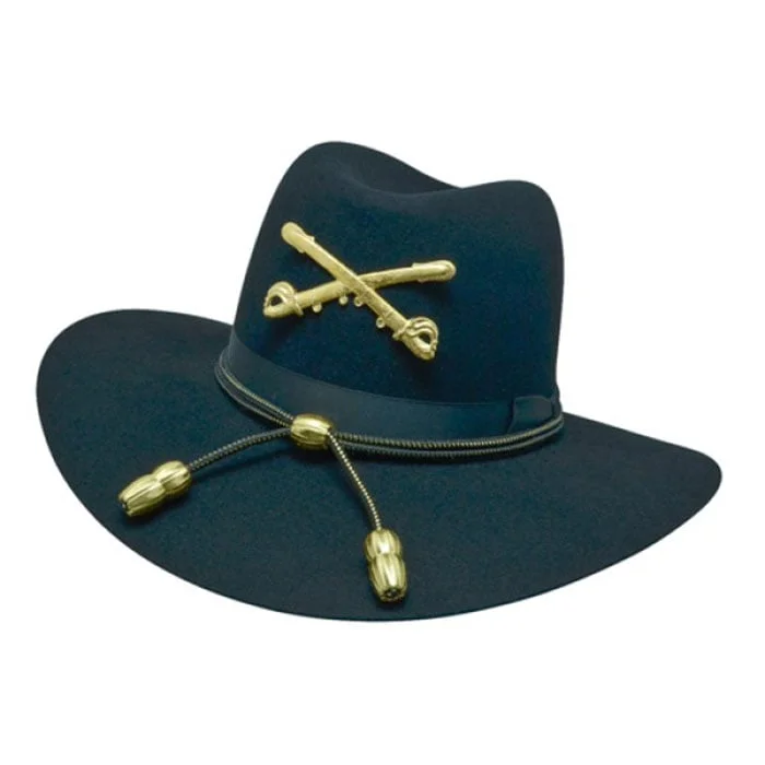 Stylish felt hat with wide brim elegance -Classic Model Horseman Hat Black