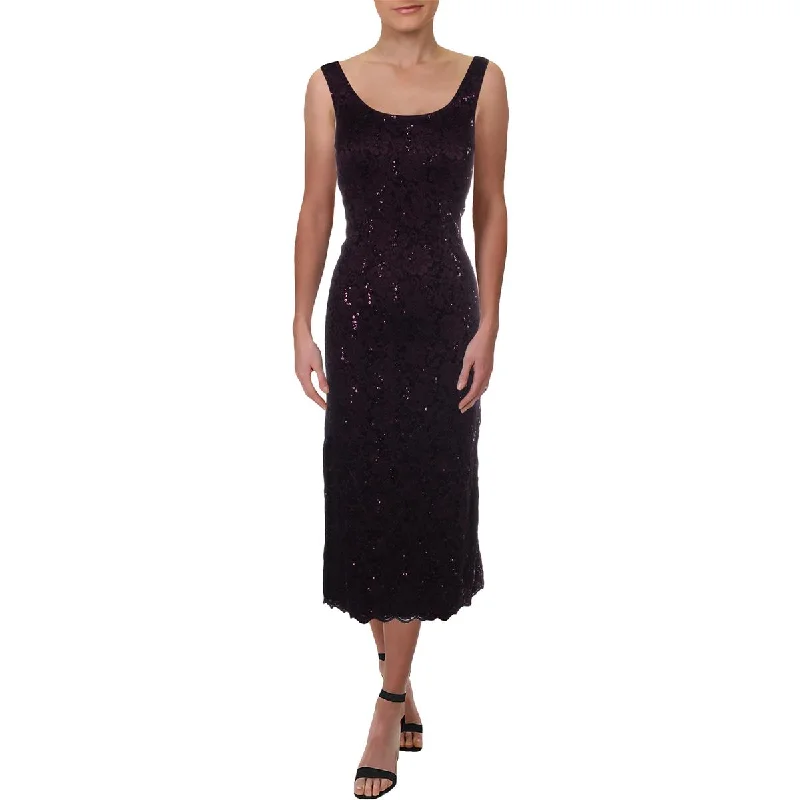 Sleeveless Dresses for Coolness -R&M Richards Womens Lace Sleeveless Cocktail Dress