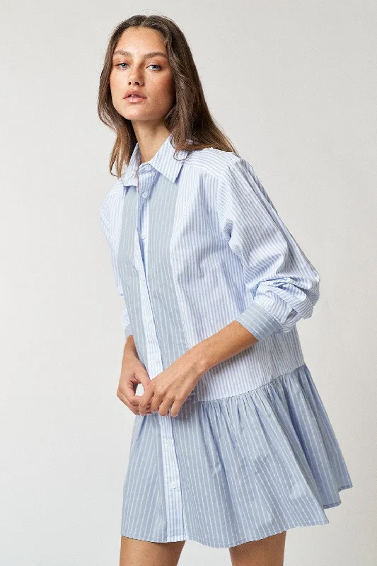 Long-sleeved Dresses for Coverage -Sail The Seas Dress