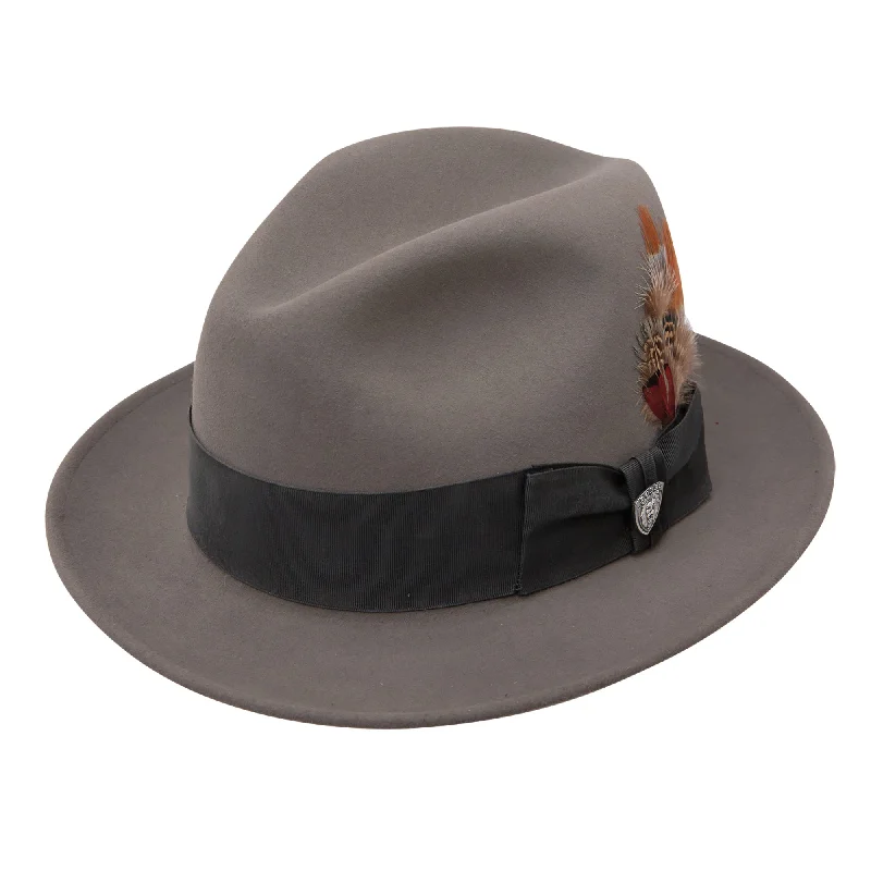 Affordable felt hat with durable wool blend -Dobbs Dayton Fedora Hat