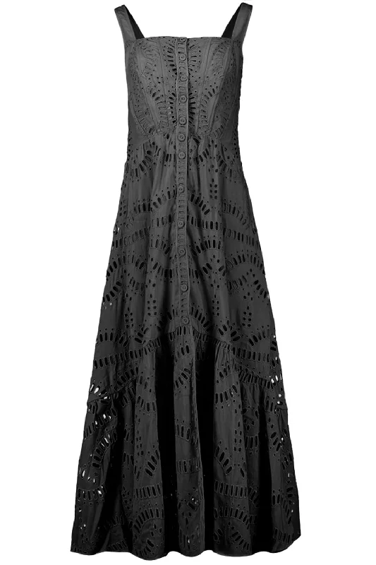 Hippie Dresses with Beads -Nissy Dress - Black