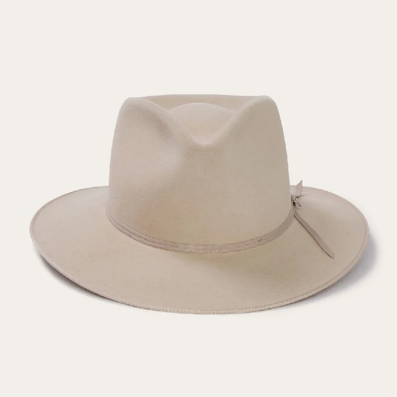 Durable felt hat for long-lasting daily use -Vintage Vogue Fedora Hat