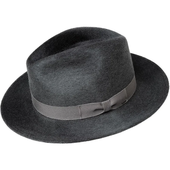 Handmade wool felt hat for artisan appeal -Bailey Criss Wool Fedora Hat