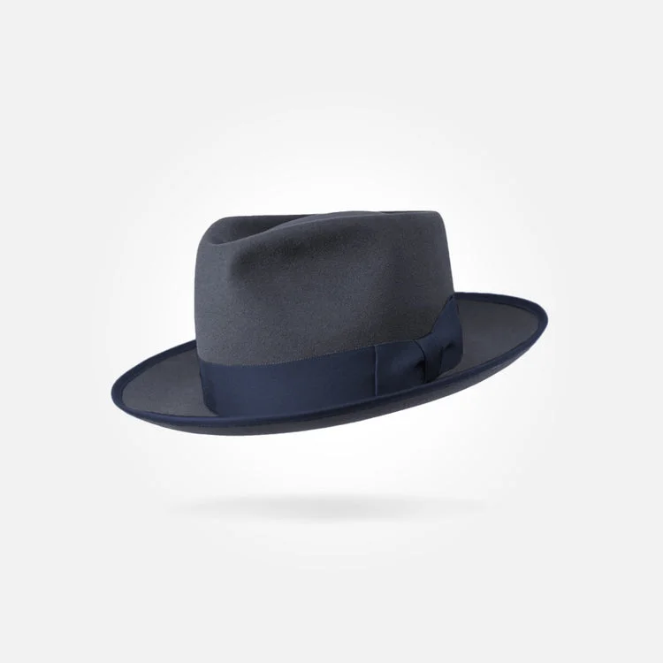 Stylish wool felt hat for trendy looks -Modern Felt Fedora Hat