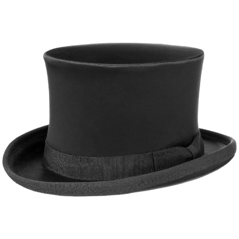 Waterproof felt hat for rainy season protection -Satin Top Hat by Lierys