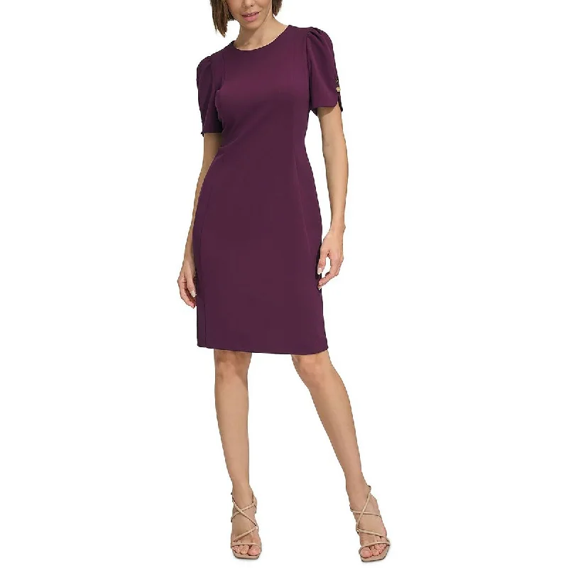 Contemporary Dresses for Fashion -DKNY Womens Knee Length A-Line Sheath Dress