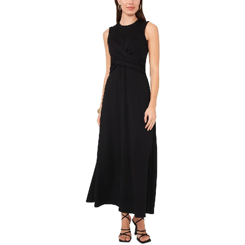 Wrap Dresses for Adjustable -Vince Camuto Womens Textured Long Maxi Dress