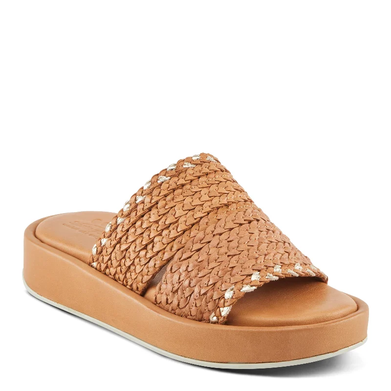 Casual sandals for women with arch support and lightweight construction-SPRING STEP FINNEGAN SANDALS