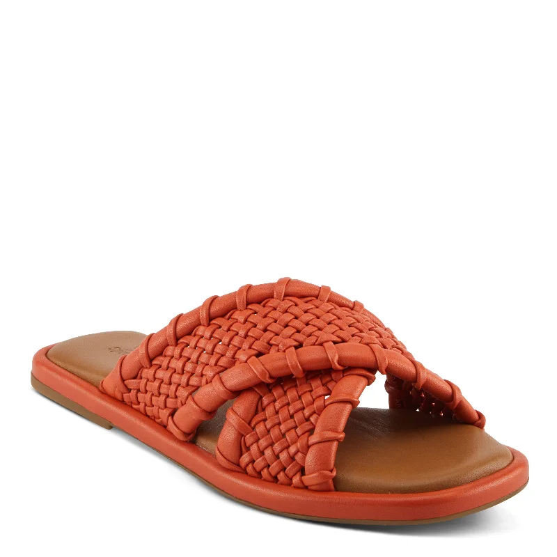 Casual sandals for women with buckle details and comfortable footbed for support-SPRING STEP MONTAUK SANDALS