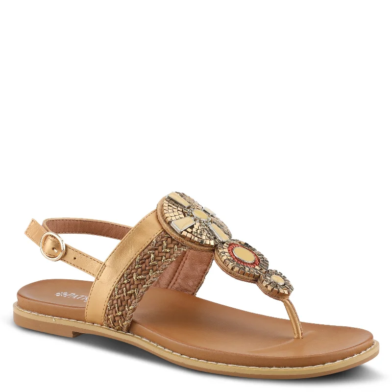 Comfortable sandals for men with slip-on style and supportive footbed for all-day wear-PATRIZIA ZINZIBAR THONG SANDALS