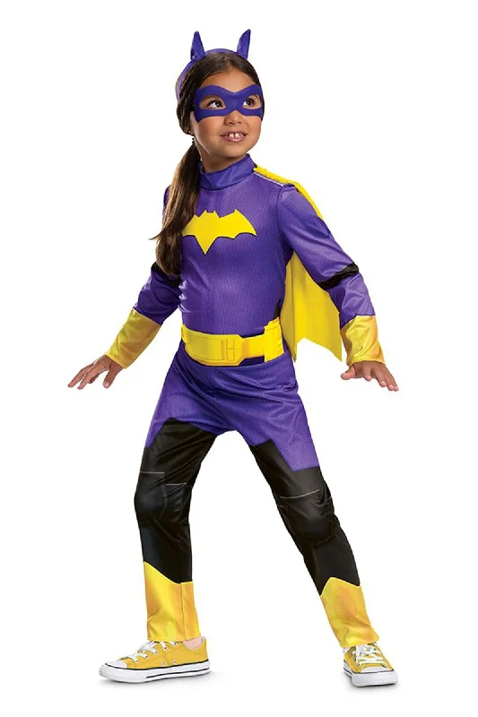 Stylish sandals for women with thong style and colorful detailing for fun-DC Batwheels Batgirl Classic Toddler Costume