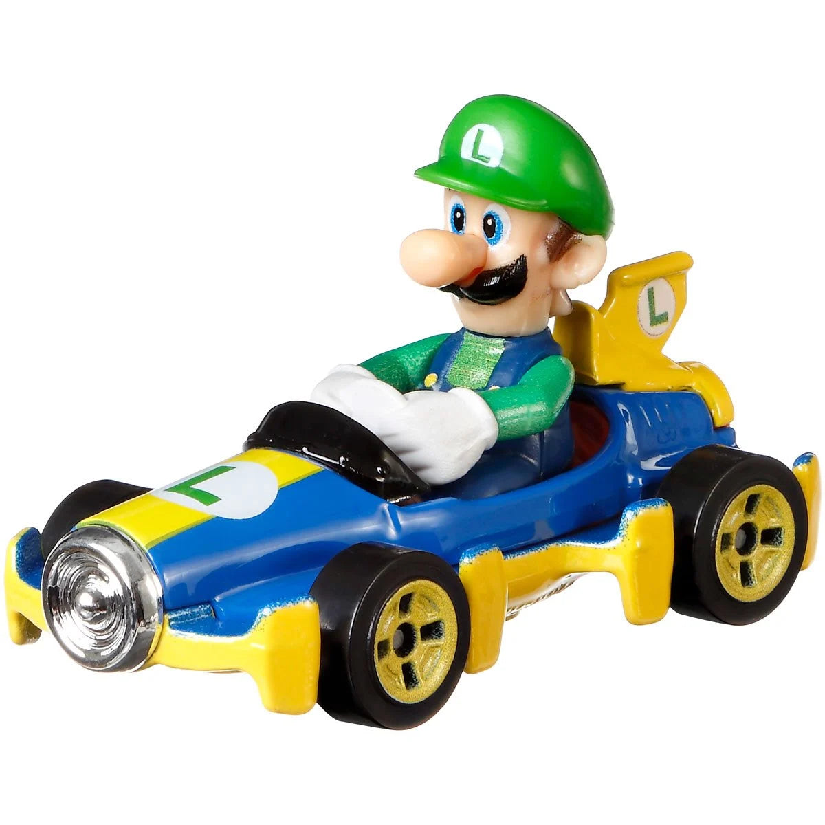 Comfortable sandals for women with cross-over straps and padded footbed for support-Hot Wheels Mario Kart – Luigi Mach 8 1/64 Scale Diecast Car