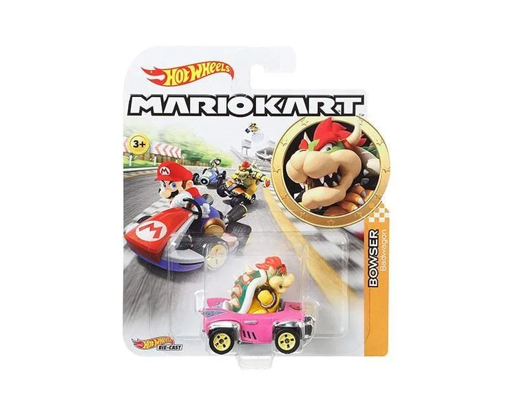 Elegant sandals for women with gold accents and high heels for luxury events-Super Mario X Hot Wheels: Bowser