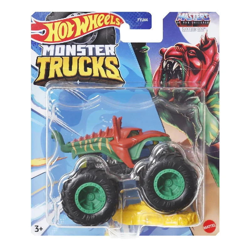 Comfortable sandals for men with cushioned footbed and supportive straps-Hot Wheels Monster Trucks 2024 - Masters of the Universe - Battle Cat Diecast Vehicle