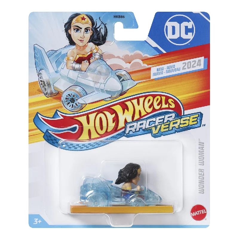 Elegant sandals for women with high heels and lace-up design for formal events-Hot Wheels Racer Verse: DC Universe - Wonder Woman Diecast Vehicle