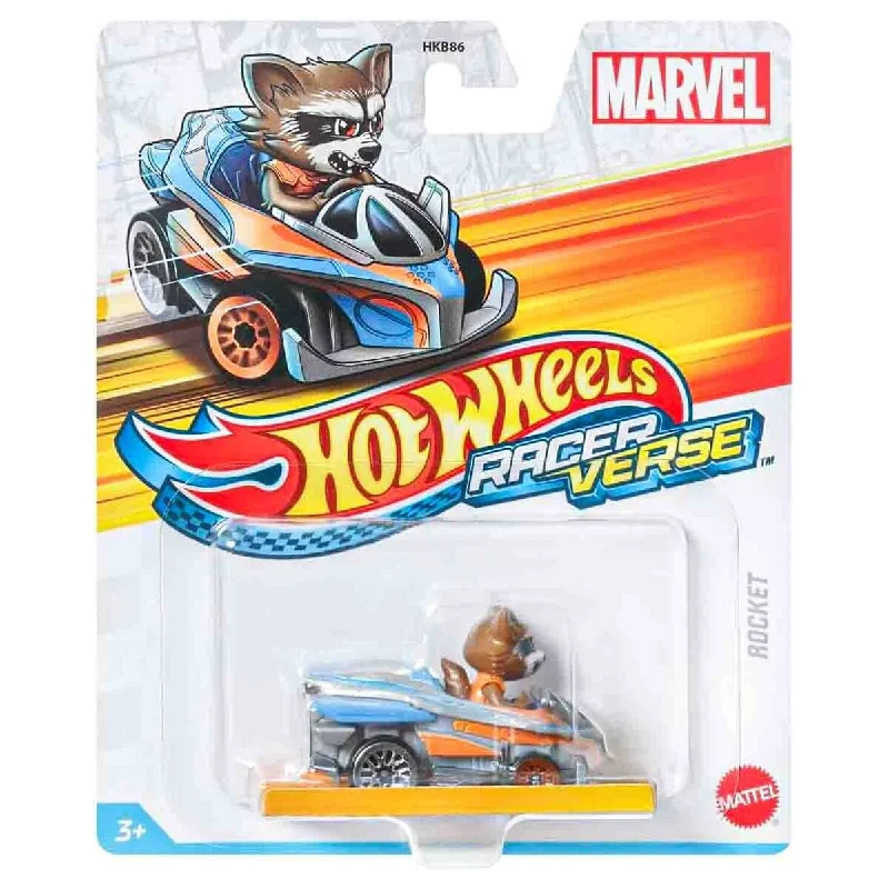 Outdoor sandals for women with cushioned footbed and adjustable straps for support-Hot Wheels Racer Verse: Marvel Rocket Raccoon Vehicle