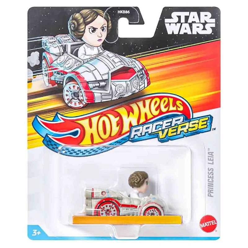 Comfortable sandals for men with cushioned footbed and water-friendly design-Hot Wheels Racer Verse: Star Wars Princess Leia Vehicle