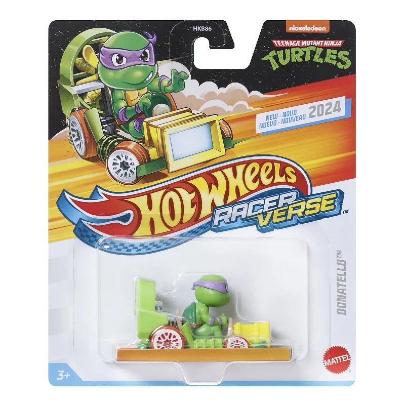 Fashionable sandals for women with metallic straps and bold color combinations-Hot Wheels Racer Verse: Teenage Mutant Ninja Turtle - Donatello Diecast Vehicle