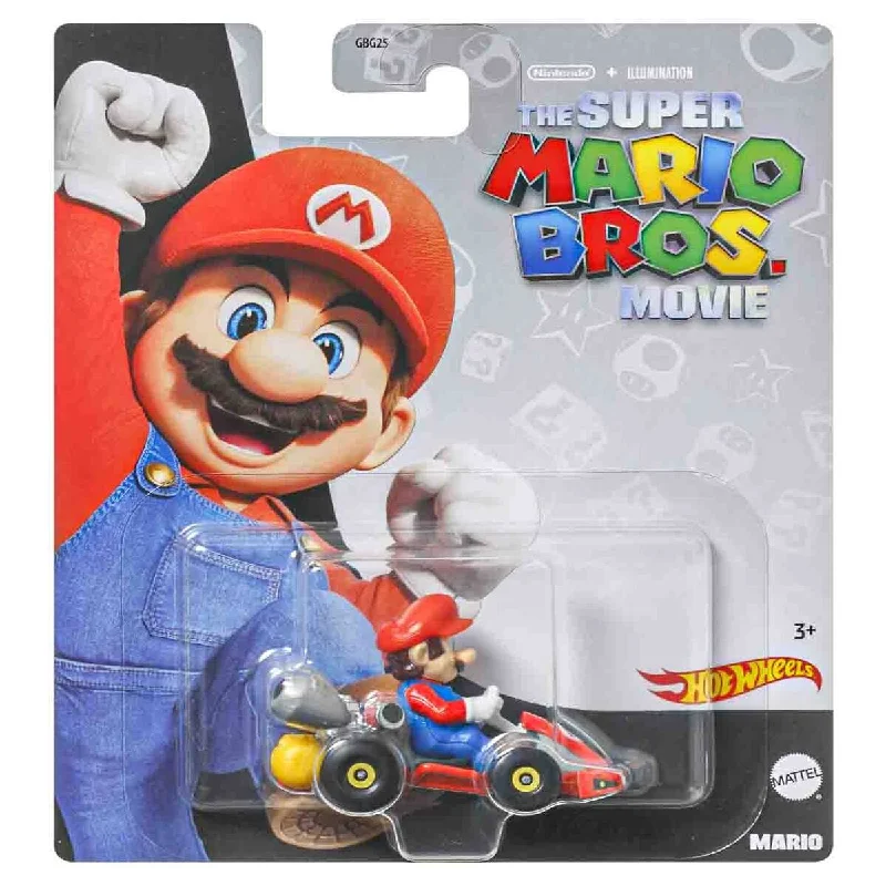 Trendy sandals for women with gladiator-inspired design and flat soles for chic wear-Hot Wheels The Super Mario Bros. Movie: Mario Kart Vehicle