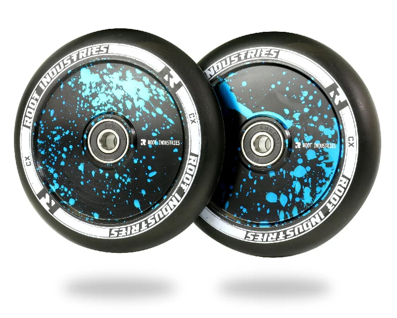 Black/Blue Splatter