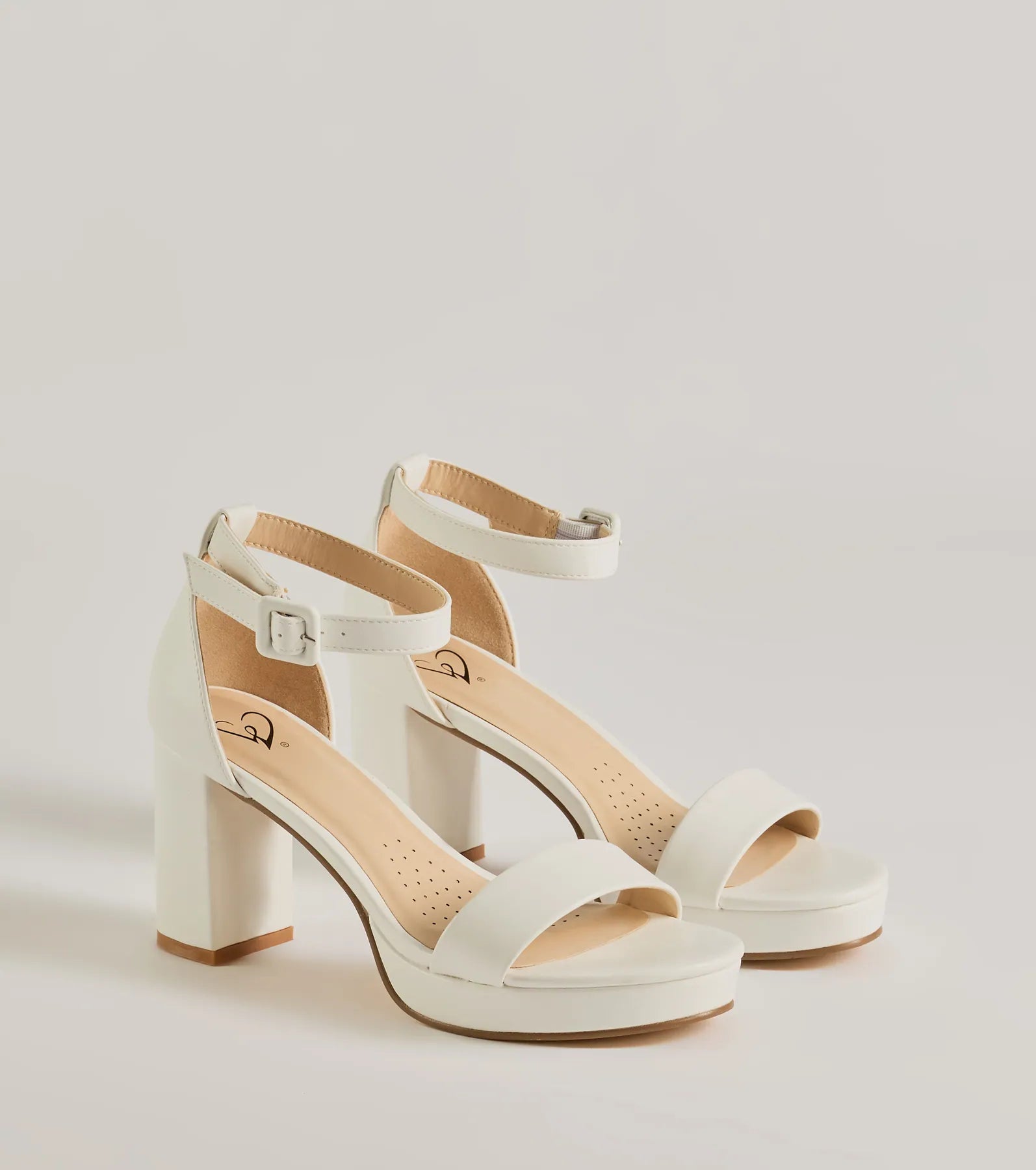 Beach sandals for women with flip-flop style and waterproof construction for comfort-Essential Chic Staple Platform Block Heels